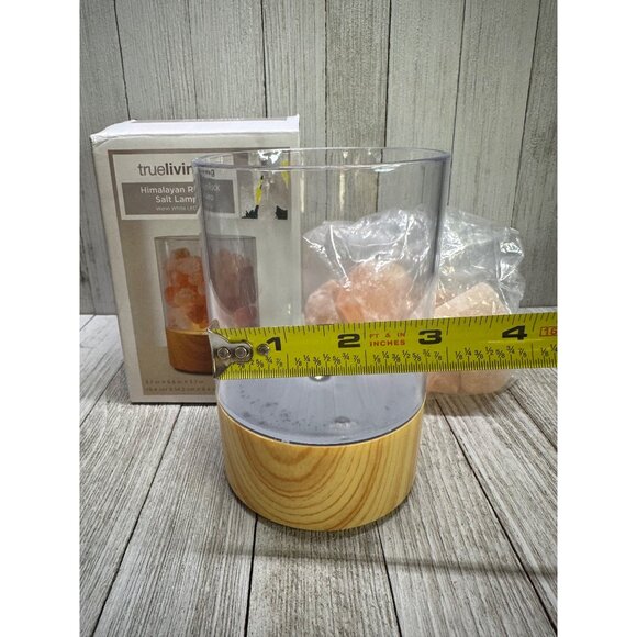 Trueliving Himalayan Rock Salt Lamp Warm Light LED with Box Home Decor - Picture 10 of 10